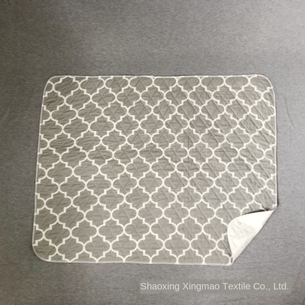 

four-in-one quilted cotton printed cloth water diaper absorbing anti-skid waterproof children's diaper pad