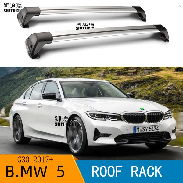 

for b.wm 5-series, 4-dr sedan, 2020 2020 2021 g30 serultra quiet truck roof bar car special aluminum alloy belt lock