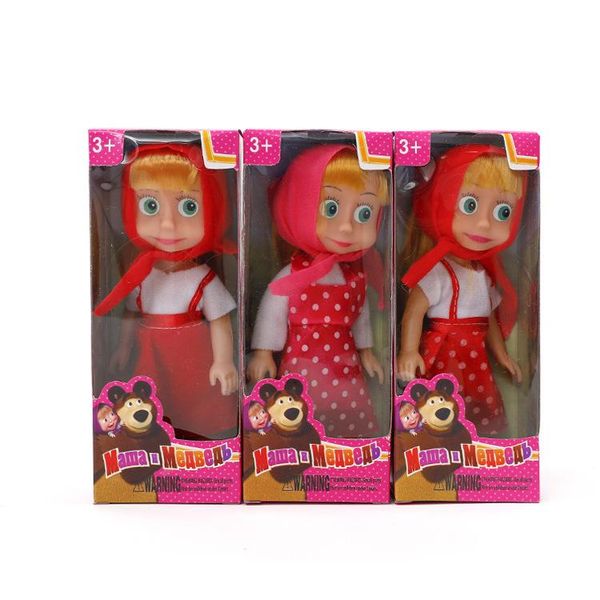 

new 2019 martha and bear plush toy boxed martha masa and bear russian foreign trade toy