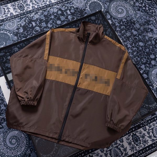 

ale bga jacket mens brand zipper windbreaker designer luxury jacket sweatshirt mens luxury trench coats streetwear 2042202h, Black;brown