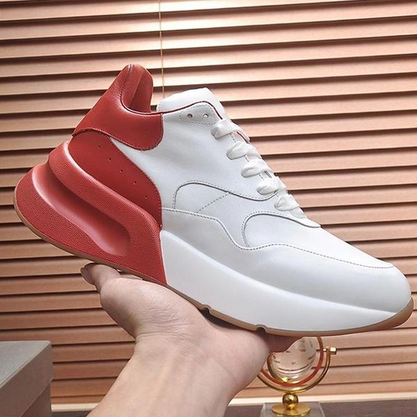 

oversized runner mens shoes style sneakers manner schuhe breathable sports low lace -up luxury comfortable men shoes fast delivery, Black