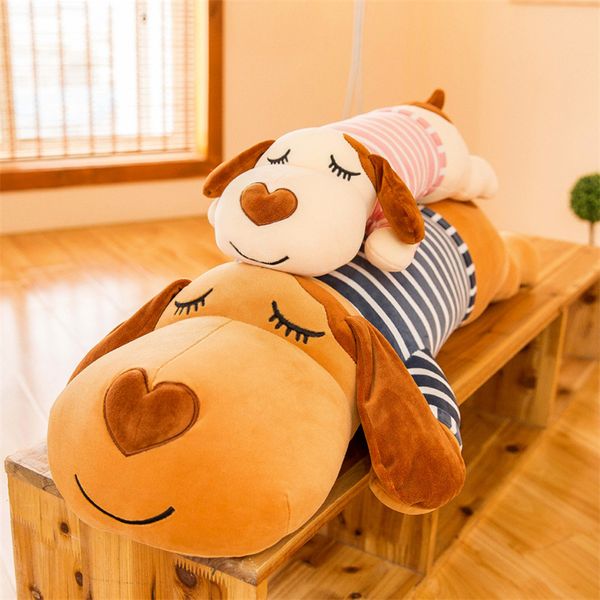 40 centímetros 60 centímetros Dog Plush presente Sofá Toy Stuffed Animal Plush Pillow Adorável para brinquedos crianças