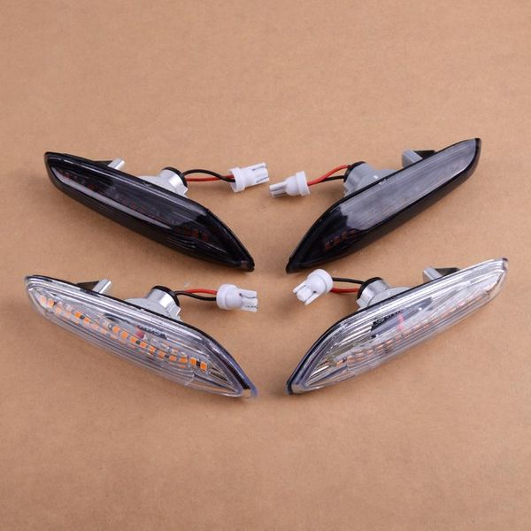 

beler car accessories 2pcs amber led side marker light turn indicator fit for e46 e60 e61 e81 e82 e83 e88 e90 e91 e92 e93