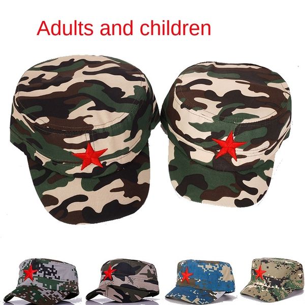 

jzihr 50 children camouflage five-star stage propstraining clothes gifts army propcap 50 children camouflage five-star stage pro, Blue;gray
