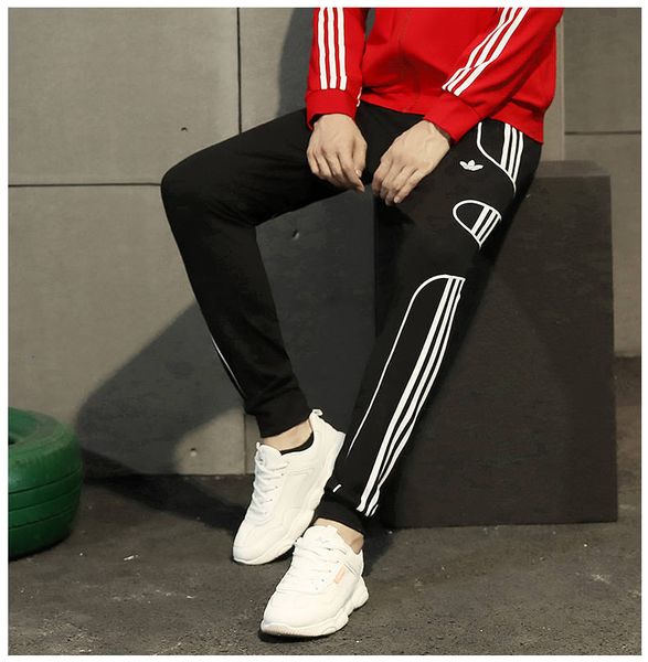 

men pants designer trouse jogger track pants joggers colors pant 2020 spring autumns leisure wear clothes hip hop asian size s-2xl, Black