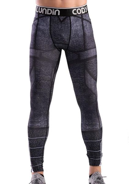 

red plume men's sports fitness tights compression leggings running training trouser, Black;blue