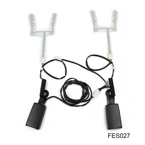 

two seats safety belt alarm system kit for car & bus fes027