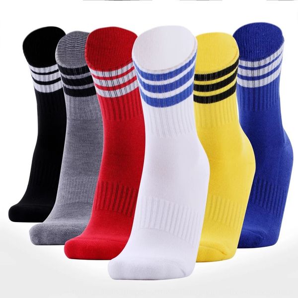 

football towel basketball men's basketball thickened towel bottom middle training god socks breathable short sports socks, Black