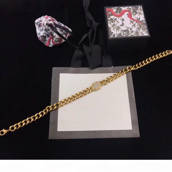 

new arrival vintage letter choker necklace women metal letter necklace fashion jewelry for gift party high quality, Golden;silver