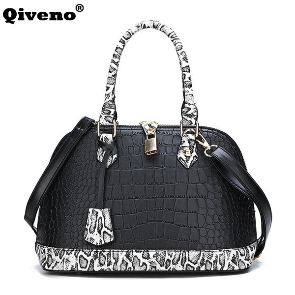 

fashion women bags crocodile pattern ladies leather handbags 2020 luxury designer large capacity female shoulder messenger bag