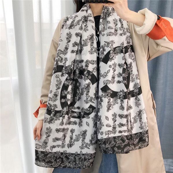 

fashion women ice silk chiffon scarves designer brand four seasons tourism scarf soft long printing shawl wholesale, Blue;gray