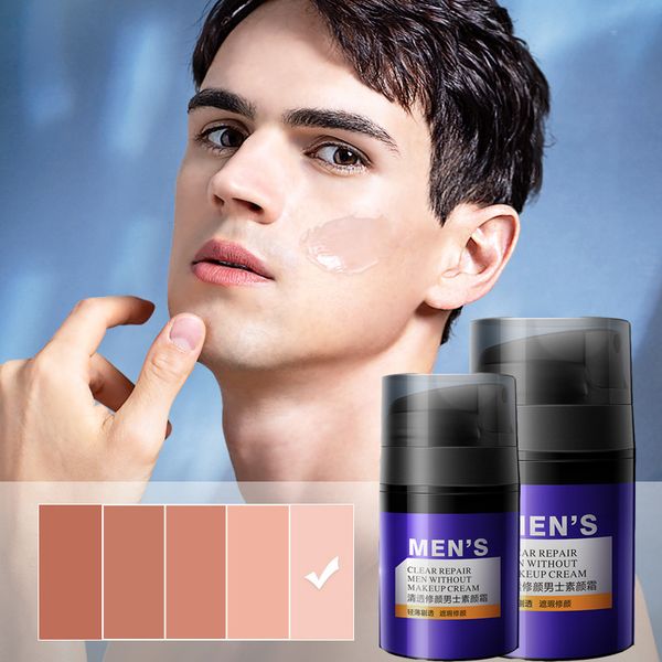 

easy to apply reduce gloss no caking powder fresh and moist concealer wholesale clear repair men without makeup cream crème pigmentaire, White