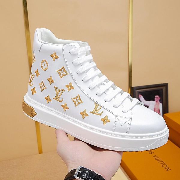 

stellar sneaker boot mens shoes new arrival luxury fashion classic footwears lace -up plus size high sports men boots zapatos de hombre