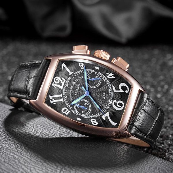 

kimsdun belt relogio digital masculino fashion montre homme 2020 luxe de marque watches waterproof watch for men boyfriend gift, Slivery;brown