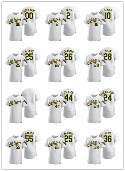 

oakland легкая атлетика men women молодежный 26 matt chapman 3 khris davis 2020 аутентичные бейсбол джерси, Black