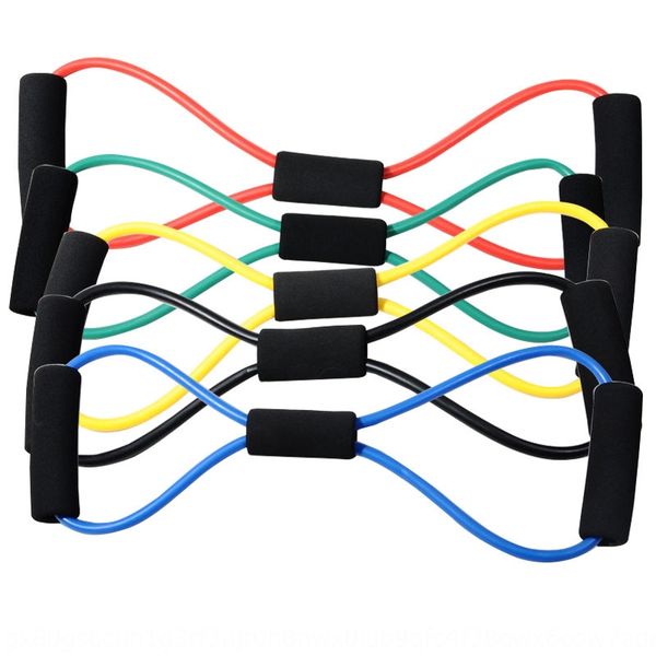 

fitness tpe stretch 8-character tension latex latex yoga belt chest protection 8-character tension belt rope