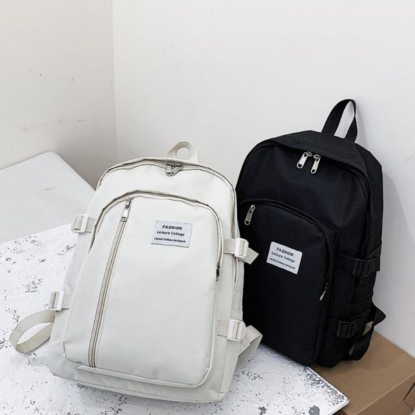 

new trend female backpack fashion women backpack college school school bag harajuku travel shoulder bags for teenage girls #10