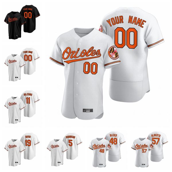 

2020 бейсбола трикотажных изделий женщин jj харди джерси энтони santander дуайт смит джим палмер адам джонс алекс кобб черный пользовательск, Blue;black