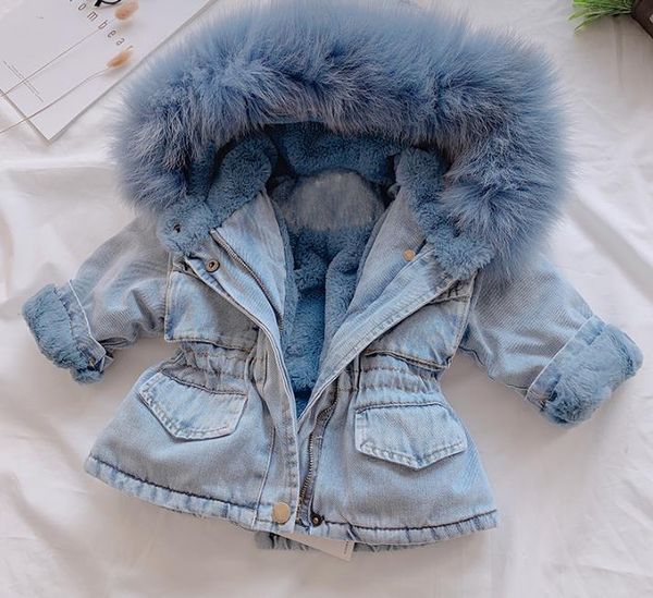 

new baby children's clothing fashion clothes fleece jackets girls boys hooded jacket baby winter jacket children's, Black
