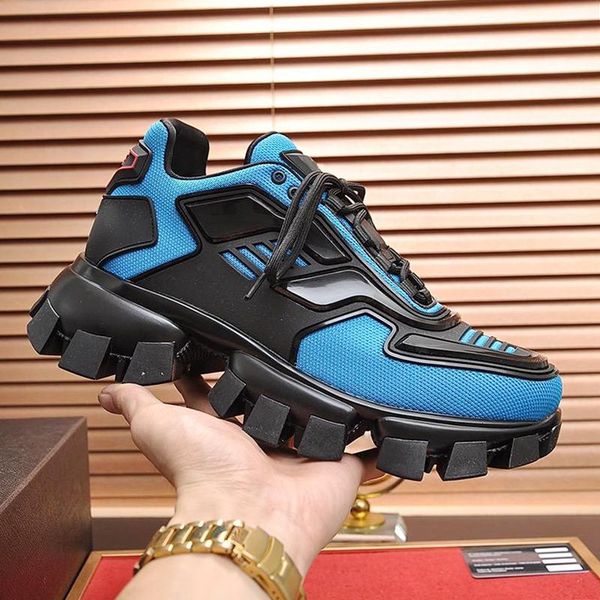 

new 2020 men shoes breathable cloudbust thunder knit sneakers casual athletic chaussures pour hommes men shoes casual luxury fast delivery, Black