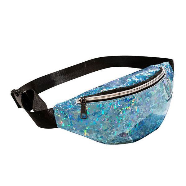 

sleeper #5001 fashion neutral laser beach bag messenger cross body bag chest bag feminina
