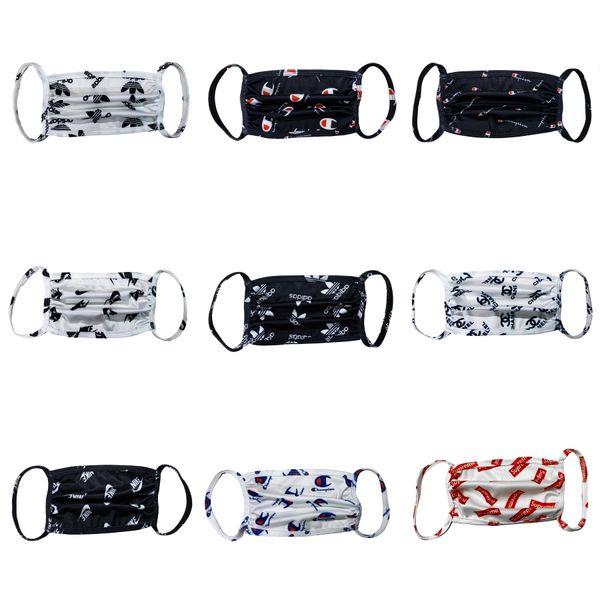 

leopard print face masks washable anti dust outdoor riding cycling leopard 3d printed mouth masks ooa8153#266, Blue;pink