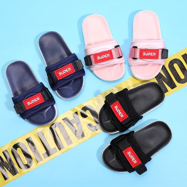 

cfa0h new children' fashionable casual breathable for boys and children children slippers sandals children' slippers girls all-m, Black;grey