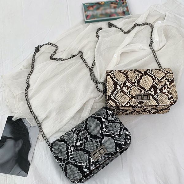 

fashion ladies trend classic serpentine wild messenger bag shoulder bag
