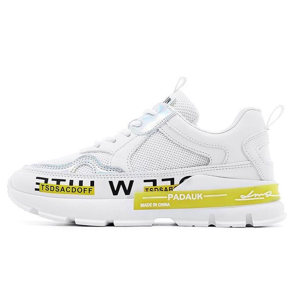 

501 leather and mesh fabrics are both refreshing and stylish, translucent and comfortable, thick soles increase, thin legs show thin tide, n, Black