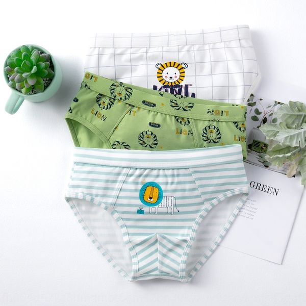 

cg3b9 boy's briefs children's pure cotton 50 boxers big tong nei ku tong nei ku under children's underpants boy's four-l, Camo