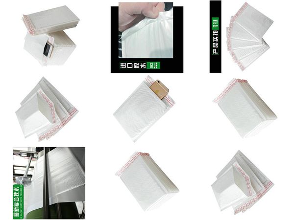 

2020 150x180mm white kraft paper bubble envelopes bags padded mailers shipping envelope with bubble mailing bag from newcute 2301 qotel