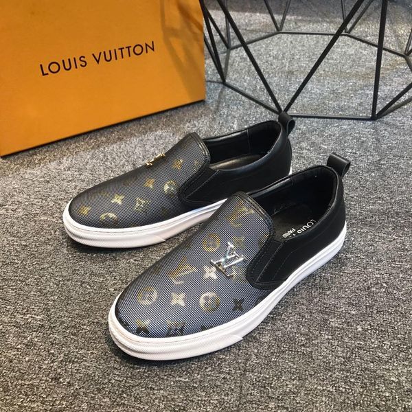 

new3 fashion men's shoes casual comfortable flat sports men's shoes high-end business work travel men's shoes zapatos hombre, Black