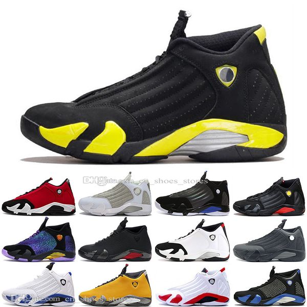 

new 14 14s gym red last sblack toe desert sand mens basketball shoes fuchsia blast candy cane men women sports designer sneakers