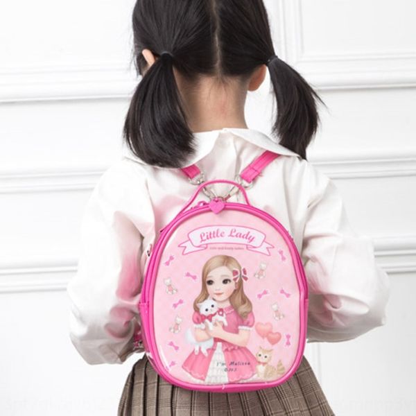 

2019 small backpack new pupil messenger bag children's leisure fashion backpack small bag