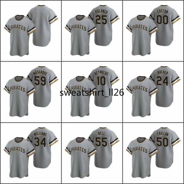 

pittsburgh pirates men #21 roberto clemente 24 chris archer 55 josh bell women youth custom cooperstown collection road jersey, Black