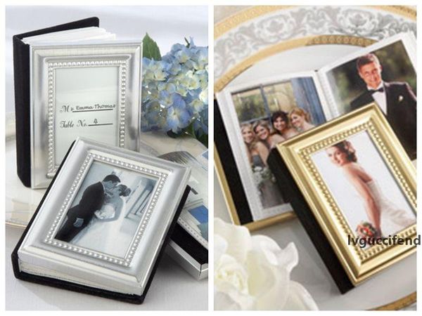 

50 pieces/lot) gold wedding card holder and mini p for wedding gifts and return gift p frame holder
