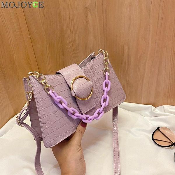 

alligator shoulder bags lady elegant chain classic elegant crossbody shoulder bag crossbody pu leather women handbags