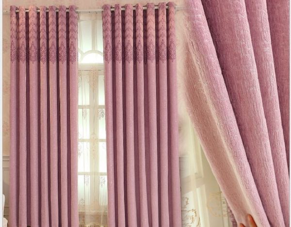 

2020 manufacturers direct imitation cashmere chenille jacquard curtain simple european curtain fabric customized products high 2.7m