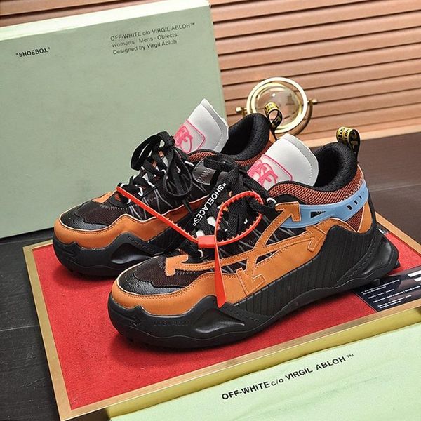 

new arrival mens shoes lightweight outdoor walking fashion footwears scarpe da uomo sports lace -up plus size men shoes odsy -1000 sneakers, Black