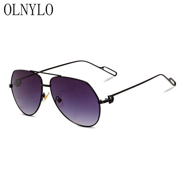 

new vintage lady pilot style sunglasses women brand designer driving black gradien retro female sun glasses, White;black