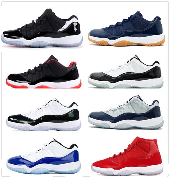

2020 new jumpman low white bred 11s casual shoes cap and gown concord 45 unc panda obsidian union black toe mens trainers sports sneakers