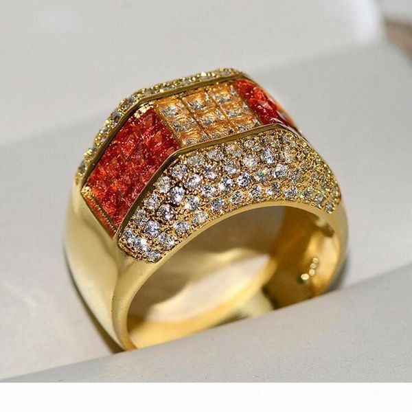 

g victoria weick vintage fashion jewelry 925 sterling silver &gold fill 5a cubic zirconia party women wedding finger ring for lover  , Slivery;golden