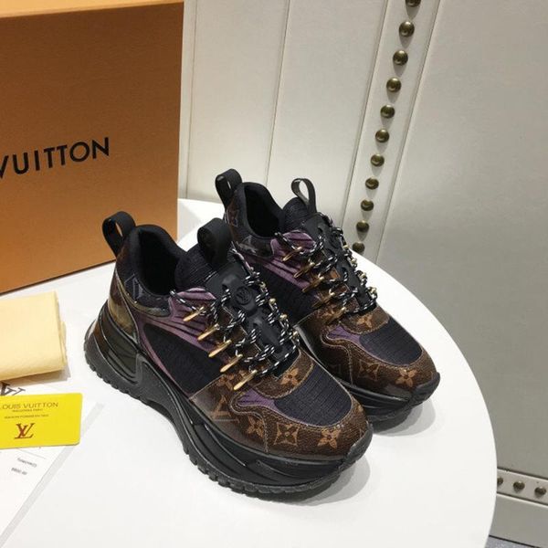 

085 new designer luxury women's casual fashion shoes, women's outdoor casual shoes, high-quality materials, with original box, Black