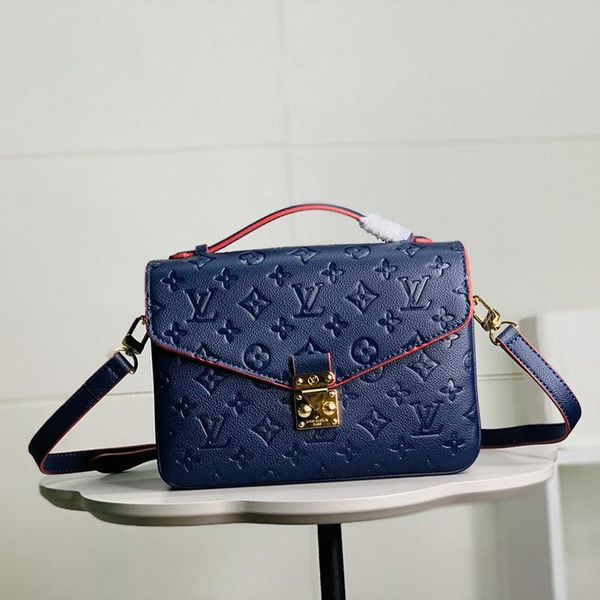 

vintage women crossbody bag simple style lady leather bolsas shoulder bag women handle totes messenger bag with origin box