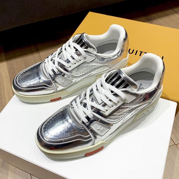 

trainer sneaker mens shoes comfortable luxury sneakers with origin box outdoor walking sports shoes plus size lace -up casual men shoes