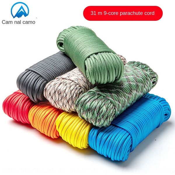

kangle umbrella safety regulation 9-core umbrella outdoor mountaineering lifesaving lost rope equipment safety rope 31 m