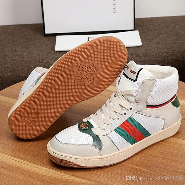 

new 2020 winter men shoes sneakers luxury breathable sports runner sports casual zapatos de hombre leather high -sneaker lux