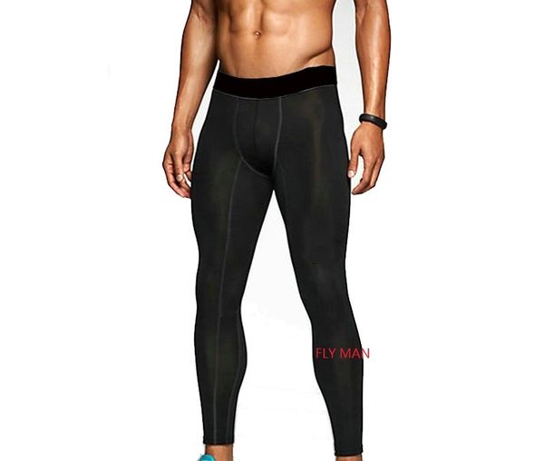 

мужские компрессионные колготы спортивные колготки pro combat баскетбол брюки мужские фитнес быстро сохнут брюки идущие gym joggers узкие бр, Black