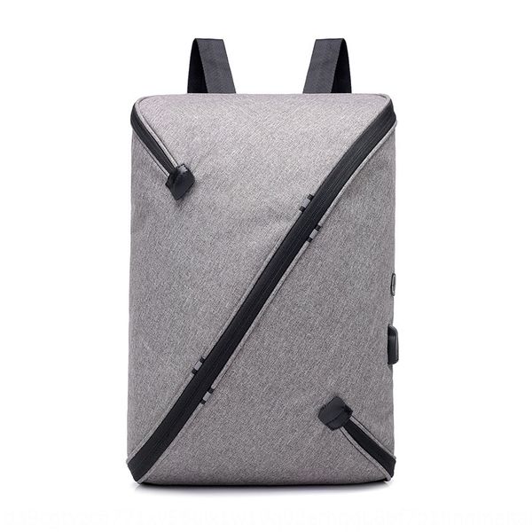 

men's backpack new computer computer bag usb charging anti-theft bag