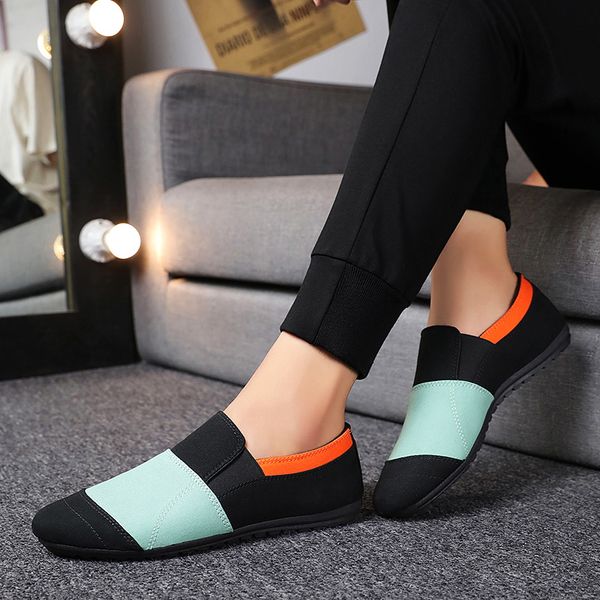 

tenis masculino 2020 mens casual shoes men canvas style fashion soft slip on breathable espadrilles for men zapatillas hombre, Black